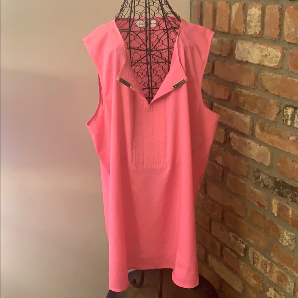 Calvin Klein Hot pink tank!